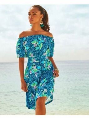 lilly pulitzer winni midi dress Lilly Pulitzer Winni Midi Dress Multi Maraca My World Size XS